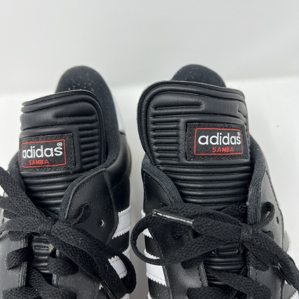 adidas Samba Sneakers Mens Size 11.5 Black White Low Top Lace-Up Athletic Soccer - Picture 4 of 15